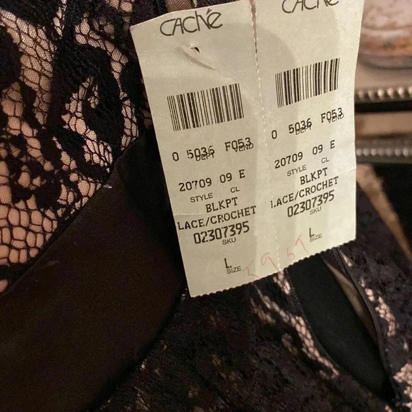 𝅺CACHE lace evening dress size L NWT - Picture 5 of 5